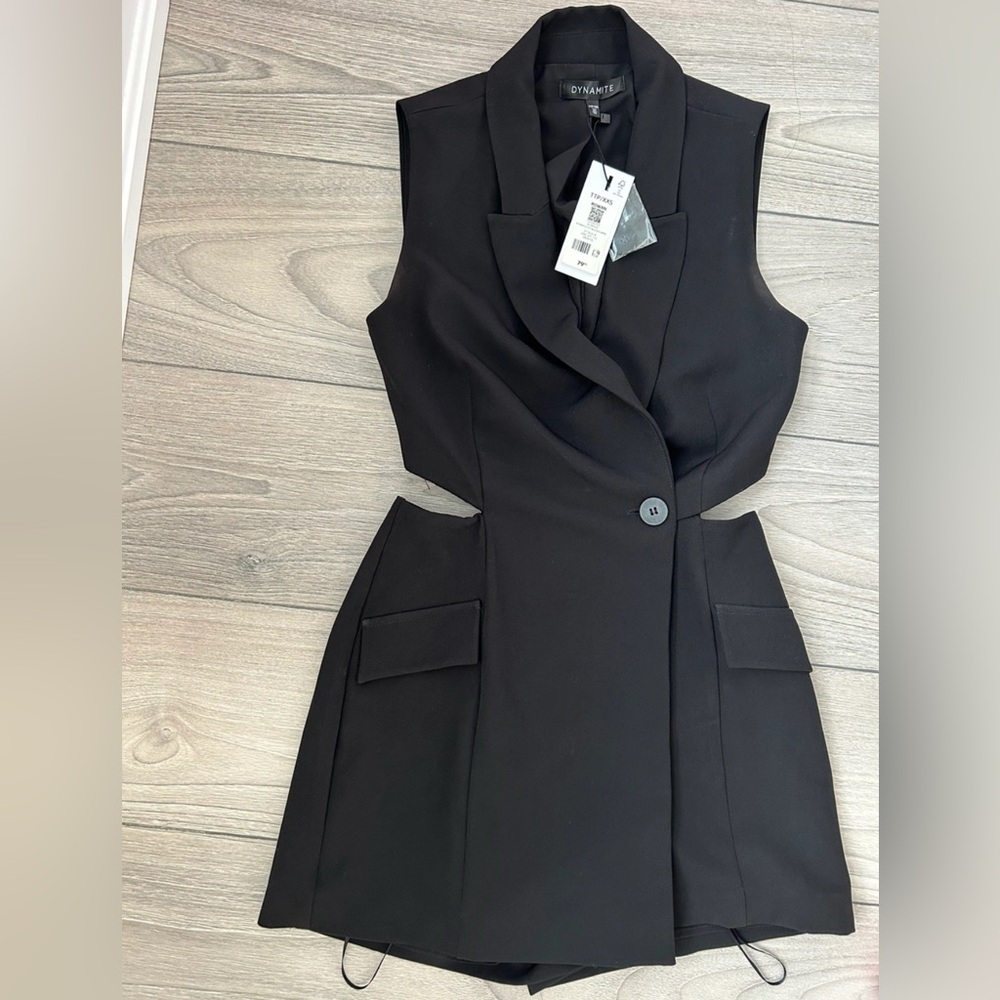 Dynamite Classic Black Blazer